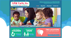 Desktop Screenshot of kidzkarelubbock.com